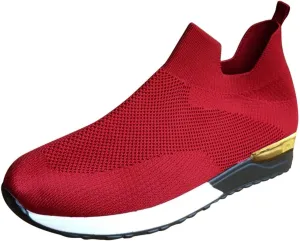 Cathalem Walking Shoes for Women Mesh Flat Shoes Casual Breathable Athletic Tennis Lightweight Summer Sneakers