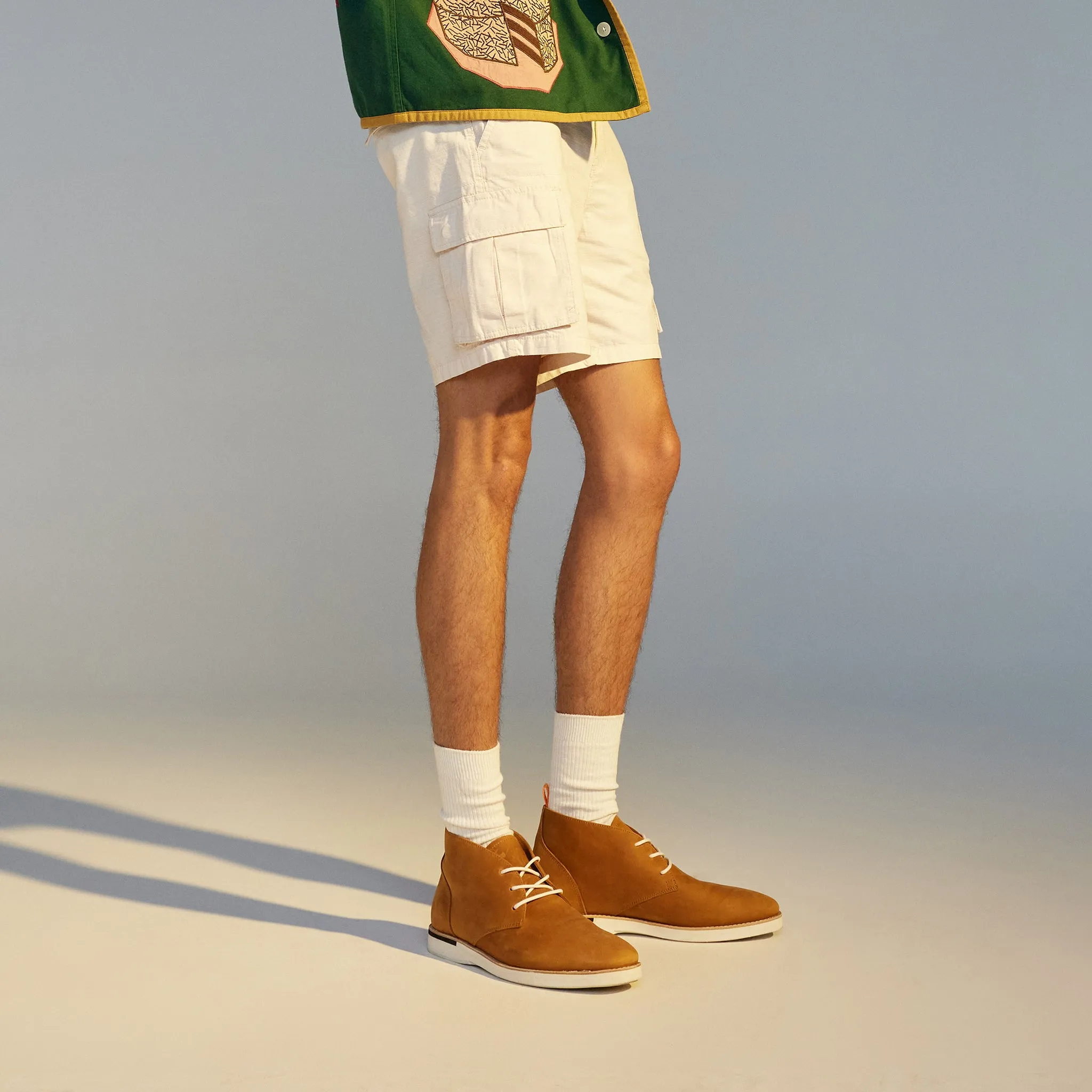Chukka Mens Stack Cognac