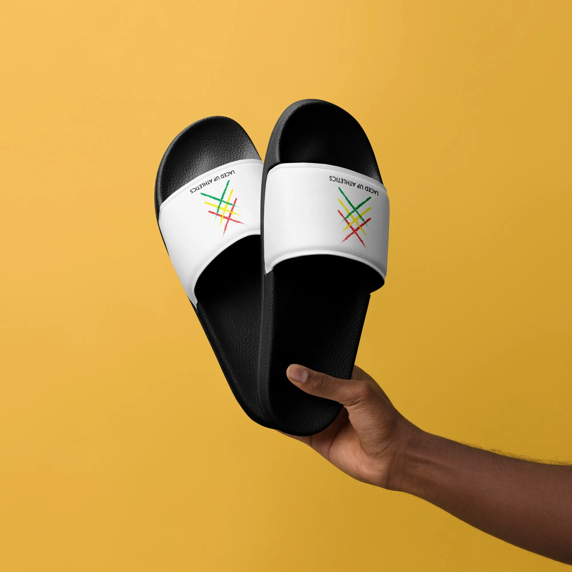 Classic Laced Up Athletics Men’s slides