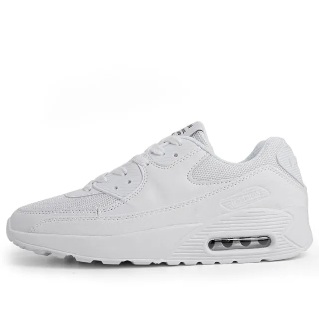Damyuan  New Men's Casual Shoes Air Cushion Sports Lovers Trendy Running Shoes Lace-up Sneakers Plug Size