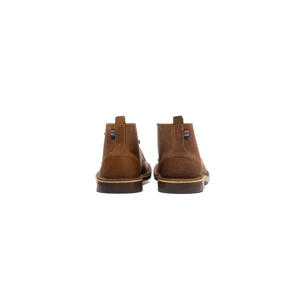 WOMEN'S CHUKKA (BROWN SOLE)
